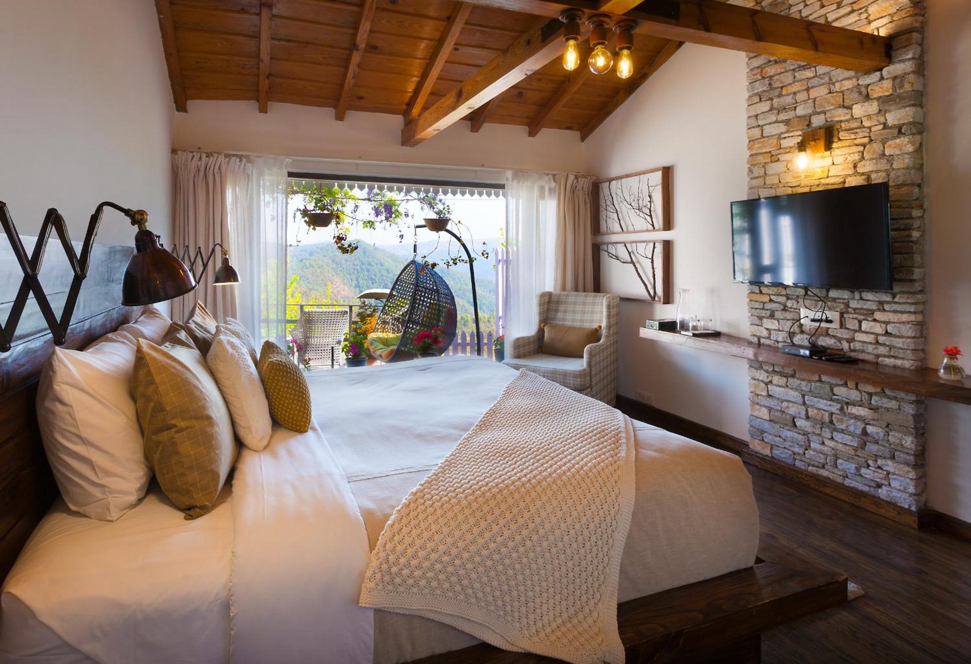 Hotel The Birdcage, Mukteshwar Exteriér fotografie